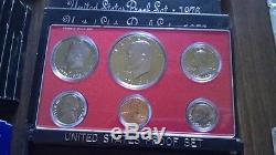 Eisenhower Ike Silver dollar Mint Proof Coin Sets Franklin half More