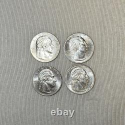 Error IN COD WE TRUST 2023 2P & 2D Quarters Jovita Idar Lot of 4 AU