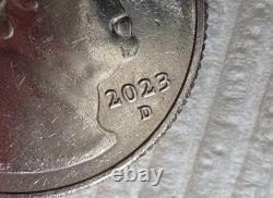 Error IN COD WE TRUST 2023 2P & 2D Quarters Jovita Idar Lot of 4 AU