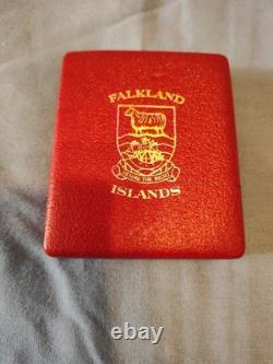 Falkland Islands 25 Pounds 1985 100 Years of Self Sufficiency G2U