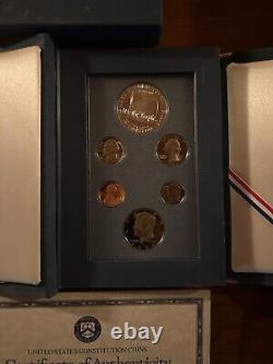 Four Us Prestige Proof Sets