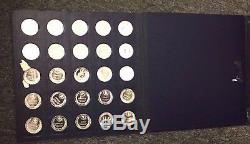 Franklin Mint 1969 States of the Union First Edition 50 Silver Coins Proof Set