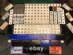 Free Shipping Estate Sale! Silver, Bicentennial, Proof Sets, Currency 175+ Coins