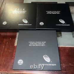 Fresh 2019 S Proof Silver Eagle Limited Edition Proof Set In Ogp