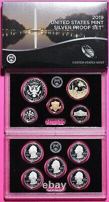 Gem 2019 S Silver Proof Set Deep Cameo Original Mint Box & COA Make Me An Offer