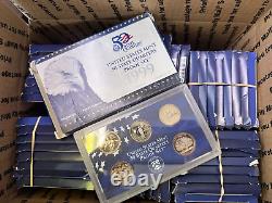 HUGE LOT 50 Sets of 1999-S U. S. Proof Statehood Quarter Sets