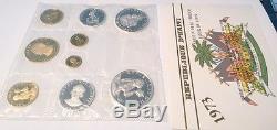 Haiti 1973 Gold and Silver coins set proof number 0623 of 1250 Very Rare Set