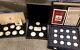 Huge Joblot Of Solid Silver Proof Coin Crown Bullion Sets Coa Boxed