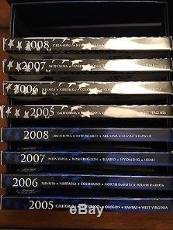 Huge Lot Of 75 United States Mint Proof Sets 1958 Thru 2008 Tons Of Silver