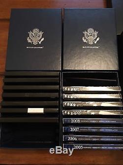 Huge Lot Of 75 United States Mint Proof Sets 1958 Thru 2008 Tons Of Silver