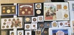 Huge lot 90% Silver Coins, and silver Proofs and proofs sets, valued at $500