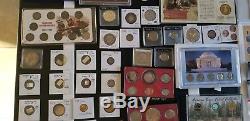 Huge lot 90% Silver Coins, and silver Proofs and proofs sets, valued at $500