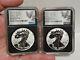 (in-hand) 2021 Ngc Pf70 Fr Reverse Proof American Silver Eagle Designer 2pc Set