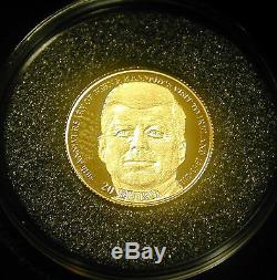 J. F. Kennedy's Visit To Ireland. 1963. Gold & Silver Proof Set. 50th Anniversary