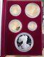 Key! 1995-w Proof 5-coin American Eagle 10th Anniversary Gold & Silver Set Withcoa