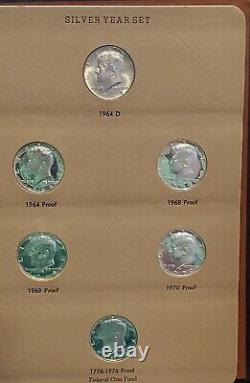 LOT-15 Pcs COMPLETE 14 SILVER KENNEDY SET'64-'70 DCAM PROOFS & GEM BU +1 DANSCO