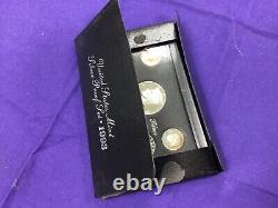 LOT OF (7) 1992-1998 S U. S. MINT SILVER PROOF SETS Complete with OGP & COA