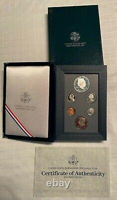 LOT of 3. 1990 1993 1994 U. S. Mint Prestige Proof Sets Original Boxes & COA's