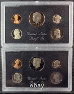 Large Lot 29 Mixed Date US Mint Proof Sets