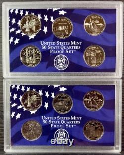 Large Lot 29 Mixed Date US Mint Proof Sets