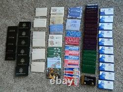 Large Lot of 78 (1977-2011) US Mint, Clad Proof, Silver Proof, & Premier Sets