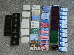 Large Lot of 78 (1977-2011) US Mint, Clad Proof, Silver Proof, & Premier Sets