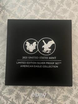 Limited Edition 2021 Silver Proof Set American Eagle Collection
