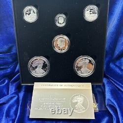 Limited Edition 2021 Silver Proof Set-American Eagle Collection 21RCN IN HAND