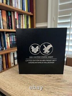 Limited Edition 2021 Silver Proof Set American Eagle Collection BRAND NEW