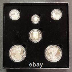 Limited Edition 2021 US Mint Silver Proof Set American Eagle Collection