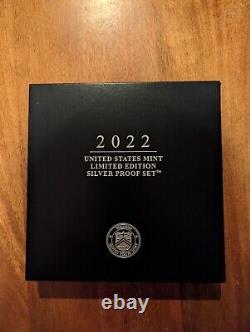 Limited Edition Silver Proof Set 2022, Minted in San Francisco (S)