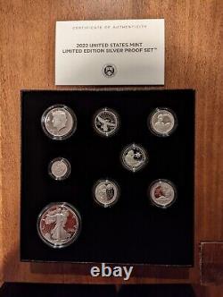 Limited Edition Silver Proof Set 2022, Minted in San Francisco (S)