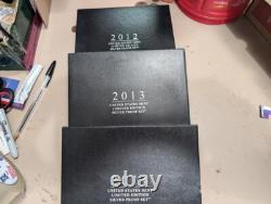Limited Edition Silver Proof Sets. All 86 Coins No Toning! Or Spots! 2012-2023