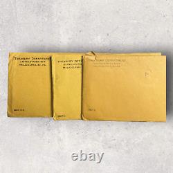 Lot 1956 Silver Proof Set in Capital Holder 1961-1963 Sets in Original Envelopes
