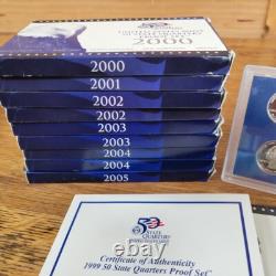 Lot 35 U. S. PROOF SETS or Uncirculated Coin Sets 1976-2005, Read. FREE SHIPPING