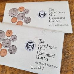 Lot 35 U. S. PROOF SETS or Uncirculated Coin Sets 1976-2005, Read. FREE SHIPPING