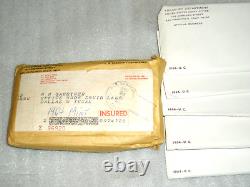Lot(5) 1964-P-D US Mint sets (OGP) 90% Silver Half UNC/Original Shipping Package