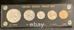 Lot Of 3 Proof Set In Capital Holder (1954 & 1957 X 2)