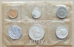 Lot Of 4 1961 1962 1963 1964 Uncirculated U. S. Mint Proof Sets 90% Silver