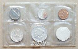 Lot Of 4 1961 1962 1963 1964 Uncirculated U. S. Mint Proof Sets 90% Silver
