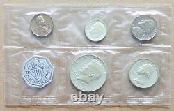 Lot Of 4 1961 1962 1963 1964 Uncirculated U. S. Mint Proof Sets 90% Silver