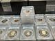 Lot Of (4) Pcgs Graded U. S. Proof Coins Pr69 Deep Cameo From Estate Hoard