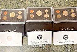 Lot of 13 Silver PROOF SETS! 94,95,96,98,00,01,02,04,06, 05&06 1/4's Wholesale