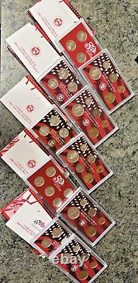 Lot of 13 Silver PROOF SETS! 94,95,96,98,00,01,02,04,06, 05&06 1/4's Wholesale