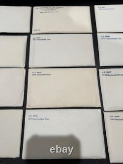 Lot of (14) 1968-1981 US Mint P&D Sets, in ALL OGP, NO WRITING, ALL BU/MS