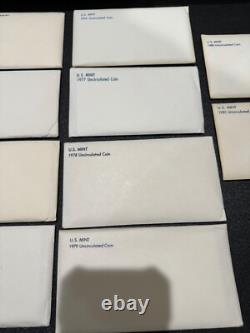 Lot of (14) 1968-1981 US Mint P&D Sets, in ALL OGP, NO WRITING, ALL BU/MS