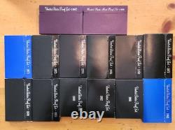 Lot of 14 Sets Vintage Proof Sets in OGP Range 1972 S 1988 S Z-53dg
