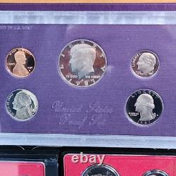 Lot of 14 Sets Vintage Proof Sets in OGP Range 1972 S 1988 S Z-53dg