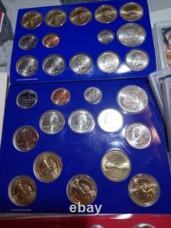 Lot of 20 US Mint Presidential Dollar Proof Sets and 17 Uncirculated Sets