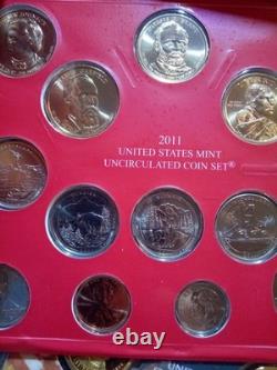 Lot of 20 US Mint Presidential Dollar Proof Sets and 17 Uncirculated Sets